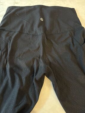 Lululemon High-Rise Black Leggings size 8